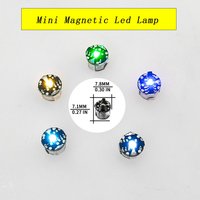 7.8mm *7.1mm Mini Magnetic Led Lamp Toys DIY Model Making General Model Plus Light Ttransformation for Diorama