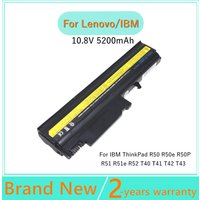 New Laptop battery for Lenovo ThinkPad R50E R50p R51 R51e R52 T40 T40P T41 T41p T42 T42P T43 T43P 08K8192 92P1064 08K8193