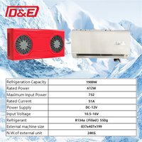 2025 High Quality DC 12V Split Air Conditioner Parking Air Conditioners for Cabin RV Truck AC
