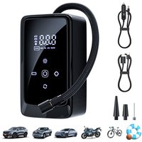 AliExpress 140PSI Portable Bike Pump Smart Wireless Tire Inflator for Bicycles, Balls, Motorcycles, and Cars