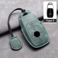 Car Key Case Cover For Mercedes Benz A C E S G Class GLC CLE CLA GLB GLS W177 W205 W213 W222 AMG W206 W223 S350 C260 C300 S400