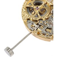 A06K 17 Juwelen Gold Asiatisches Vollskelett für Herrenuhr 6497 Handaufzugswerk Herren-Skelettwerk