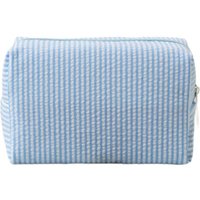 Striped Women Cosmetic Bag Fashion Travel Makeup Organizer Portable Zipper Toiletry Pouch For Girls