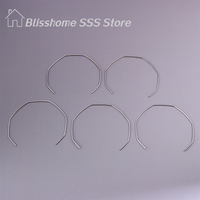 【S】5Pcs 51/54/58mm Coffee Portafilter Heavy-duty Basket Spring Clip Advanced Design For Breville Delonghi Expobar Rocket