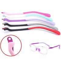 Silicone Anti-Slip Children Eyeglasses Glasses Arm Eyewear Accessories Spectacle Frame Replacement Leg