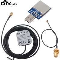 USB GPS Module M8N GPS Antenna IPX to SMA Cable Beidou Glonass Receiver Navigation for Arduino Pixhawk Flight Control