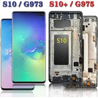 6.4" Test For Samsung S10 plus G973 SM-G975 Display and Panel Touch Screen Digitizer Replacement for s10 G973 lcd