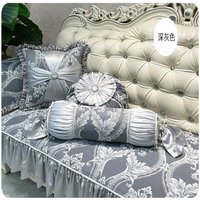 European Round Pillow American Four Seasons Sofa Non Slip Candy Cushion