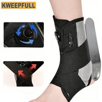 1PCS Semi-Rigid Ankle Support Brace with Adjustable Knob, Strong Ankle Stabilizer for Injury Prevention, Rehabilitation