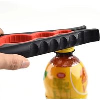 Can Opener Four In One Multi Functional Anti Slip Cap Twister Beverage Bottle Opener Kitchen Jar Lid Opening Tool For Home