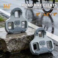 361 Degrees Bike Cleats for LOOK KEO Cycling Pedal Locking Plate Non Slip Road Bike Clipless Pedal Cleat Bicycle Accessories