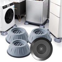 2/4/6/8/10/12Pcs Duty Anti-Vibration Washing Machine Feet-Thickened Shock Absorbers With Non-Slip Base Reinforced Stability