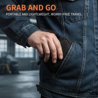Mini EDC Pouch Storage Pocket Wallet Coin Purse Utility EDC Pouch Organizer For Cards, Keys, Coins & Essentials