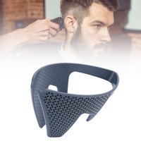 Down Perm Presser Men Side Hair Press Tool for Down Perm Men Sideburn Press Tool with Color Changing Heat Indicator Air Hole