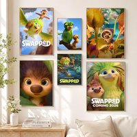 Movie Swapped Poster Wall Art Print Poster Decorative Mural Home Decor Gift Unframed