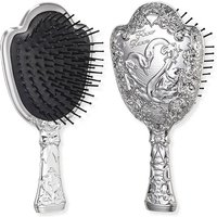 Flower Knows Brushes 9Th Anniversary Midsummer Fairytales Swan Ballet Series Hair Brushes Air Cushion Hair Comb Brush Holder