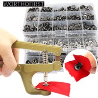 Neue Metall Druckknöpfe Knöpfe Botones Pression mit Druckzange Nähzubehör für Kleidung/Mäntel/Taschen/Lederhandwerk