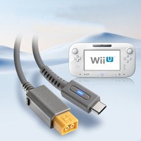 12cm Type C PD Charging Cable for Wii U Controller 45W USB C Power Supply Cord for Nintendo Wii U Charge Wire Console Cable