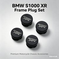8pcs For BMW S1000XR Chassis Plugs motorcycles accessories Frame Hole Cover Caps Plug Frame Cap 2013-2022