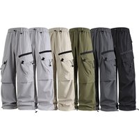 AliExpress Ippolich Men Cycling Long Pants Casual Pant Fashion Loose Comfortable Multiple Pockets Pant Outdoor Fitness Running Casual Sport Trouser