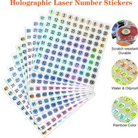 1-500 Number Stickers 1 to 500 Self Adhesive Labels Storage Organizing Sticker for DIY Craft Marking Numbering Manicure Tool