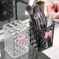 Klar acryl make-upborstelopbergingsdoos bureau make-uporganizer lipglossopbergingsstand nagellakuitstelkast juwelenkist