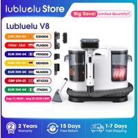 Lubluelu V8 800W Hot Water Carpet Cleaner 60°C Deep Clean Pet Stains 15kPa Strong Suction 5M Long Power Cord 1.75L Tank image 4
