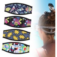 Neoprene Diving Strap Cover Mask Straps Hair Protective Wrap for Men And Women Diving Snorkeling Swimming