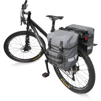 AliExpress Rhinowalk Bike Pannier Bag 2 in1 40L Internal Waterproof Saddle Luggage With Rain Cover Cycling Double Side Rear Backpacking