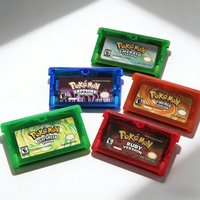 Pokemon 32 Bit Video Game Cartridge Card Compatible For GBA Console Classic Retro Game Collection
