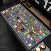 Monster Hunter World Game Mouse Pad Tapetes de Mesa Teclado Borracha Kawaii XXL 90x40cm Tapete de Mesa Antiderrapante