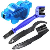 AliExpress NONE Bike Chain Cleaner, 4 Pack Bike Cleaning Kit, Portable Bike Chain Scrubber and Chain Brush, Bicycle Cleaning Brush Tool