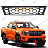 For FORD RANGER Wildtrak 2023-2025+ Lower Mesh Grille Small Front Bumper Grille Pickup High Quality ABS Grills Truck Accessories