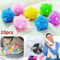 10-60pcs Multicolor Decontamination Laundry Ball Anti-Tangle Washing Machine Cleaning Household Supplies
