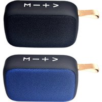 G2 Fabric Speakers Portable Mini Bluetooth-compatible Speaker Wireless Soundbar Outdoor Hifi Subwoofer Support TF Card FM Radio
