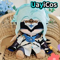 40cm Genshin Impact Il Dottore Cute Stuffed Plushie Plush Doll Clothes Pillow Anime Game Ornament Toy Gift Cosplay Costume