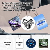20 pièces de désodorisants de voiture personnalisés avec photos, parfums décoratifs, photos personnalisées de famille, amis et animaux de compagnie