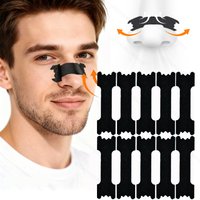10/30/60/100PCS Black Nose Strips Extra Strength Nasal Strips Better Sleeping Non-Invasive Anti Snoring Strips for Adult