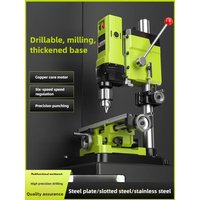 Drill Small Household 220v High Power Industrial Drilling Machine Milling Machine Workbench Multifunctional High Precision