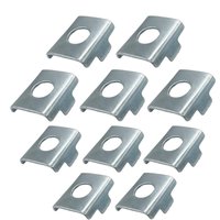 Bicycle Training Wheel Alignment Plates 10 Pieces Bicycle Leg Brace Fasteners Auxiliary Wheel Support Pads For Riding kids