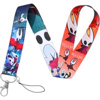 Hollow Knight: Silksong cartoon lanyard, long phone strap, meal card, bus card, work badge strap, keychain rope