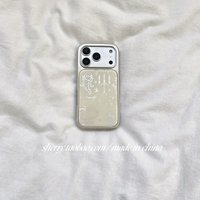 Korean Cream Yellow Candlestick Little Angel Phone Case for IPhone 11 12 13 14 15 16 17 Pro Max 17 Air 16 Plus Dustproof Cover
