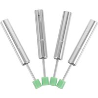 4Pcs Kitchen Trash Can Damper Replacement Soft-Close Hydraulic Piston for Stainless Steel Plastic Garbage Cans Slow Closing
