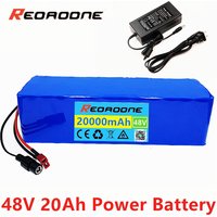 48v lithium ion Batterie 20Ah 1000w 13S3P 18650 li-ion Battery Pack For 54.6v 500W 750W 1000W 18650 Batteries Pack With Charger