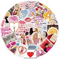 AliExpress GOGOTU 10/30/50PCS Sabrina Carpenter Stickers Singer Sticker Cool Girl Decals DIY Toy Scrapbook Luggage Laptop Guitar Bike Fans Gift