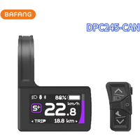 AliExpress NONE Bafang DPC245 V3 3.0 Display Screen Bluetooth LCD color Bluetooth speedometer Bafang mid motor CAN protocol M510 M560 M820 M600