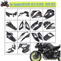 For Yamaha MT-10 MT 10 MT10 FZ-10 2016- 2020 2021 3K Dry Carbon Fiber Tank Side Panels Full Fairing Kits Motorcycle Accessories