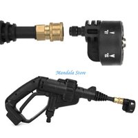 U2JC 6-in-1 Changeover Nozzle Quick Connects for Pressure Washers 1/4Inch