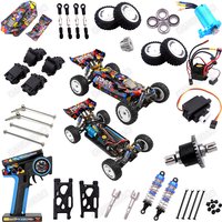 WLtoys 1/12 124007 Parts:Brushless Motor, Receiver ESC, Swing Arm, Car Shell, Shock Absorber, Differential, Tire Original Spare
