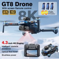 For Genuine GT8 Drone 8K Professional Dual Camera GPS FPV Brushless Motor Optical Flow Hovering Folding Quadcopter RC Dron Toys image 4